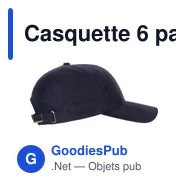 Casquette 6 panneaux en suédine Orion - Miniature 10