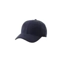 Variante bleu - Casquette 6 panneaux en suédine Orion