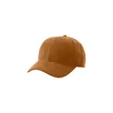 Variante brun - Casquette 6 panneaux en suédine Orion