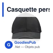 Casquette personnalisable B'RIGHT avec logo - Gwanni - Miniature 3