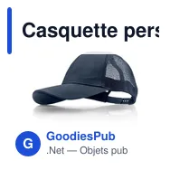 Casquette personnalisable B'RIGHT avec logo - Gwanni - Miniature 6