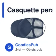 Casquette personnalisable B'RIGHT avec logo - Gwanni - Miniature 7