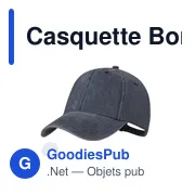 Casquette Bongs - Miniature 2