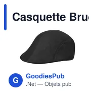 Casquette Bruck - Miniature 1