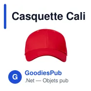 Casquette Calipso - Miniature 11