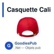 Casquette Calipso - Miniature 6