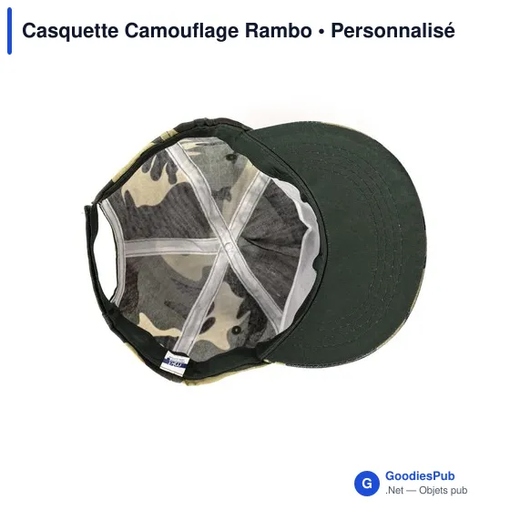 Casquette Camouflage Rambo - Image 4