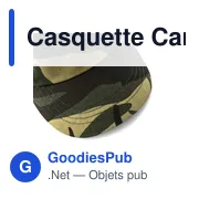 Casquette Camouflage Rambo - Miniature 5