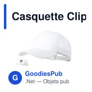Casquette Clipak - Miniature 2