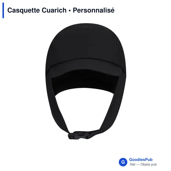 Casquette personnalisable Cuarich avec logo - Accessoire textile - Image 2