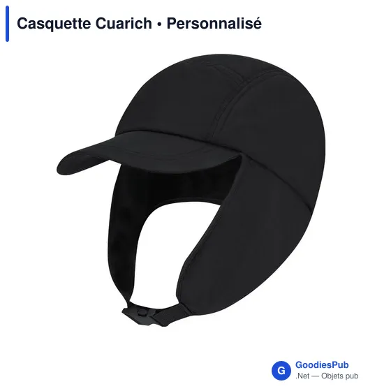 Casquette personnalisable Cuarich avec logo - Accessoire textile - Image 3