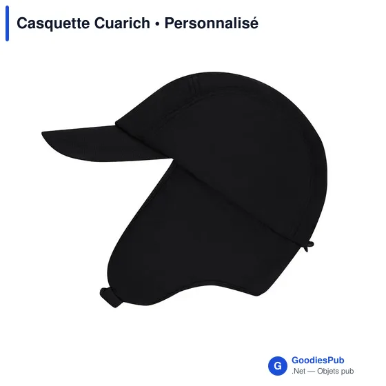 Casquette personnalisable Cuarich avec logo - Accessoire textile - Image 5