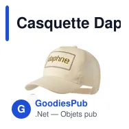 Casquette Daphne - Miniature 1