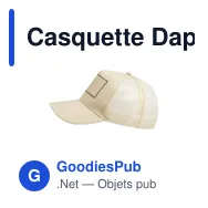 Casquette Daphne - Miniature 4
