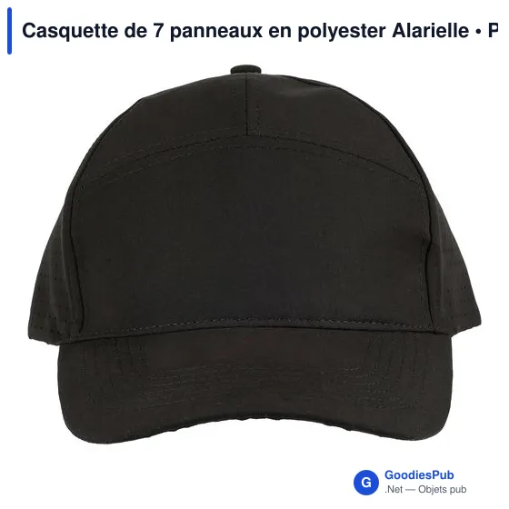 Casquette personnalisable en polyester avec logo - Alarielle - Image 1