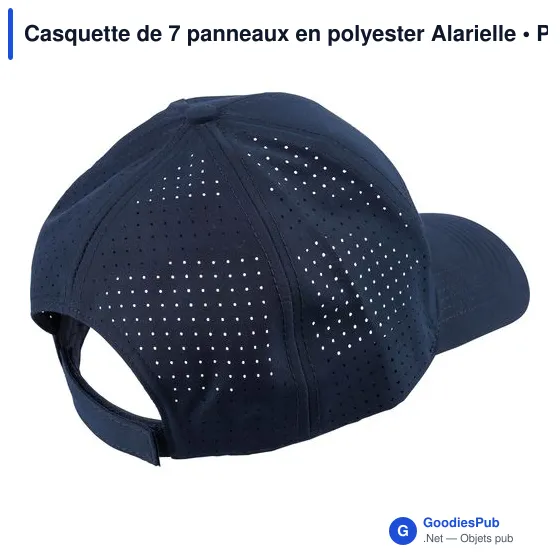 Casquette personnalisable en polyester avec logo - Alarielle - Image 4