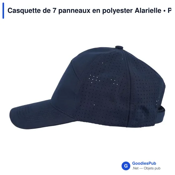 Casquette personnalisable en polyester avec logo - Alarielle - Image 5