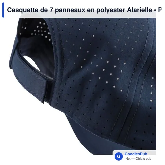 Casquette personnalisable en polyester avec logo - Alarielle - Image 6