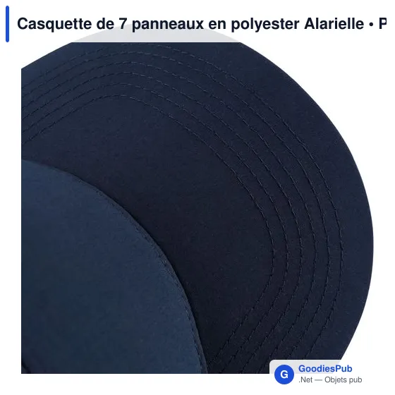 Casquette personnalisable en polyester avec logo - Alarielle - Image 8