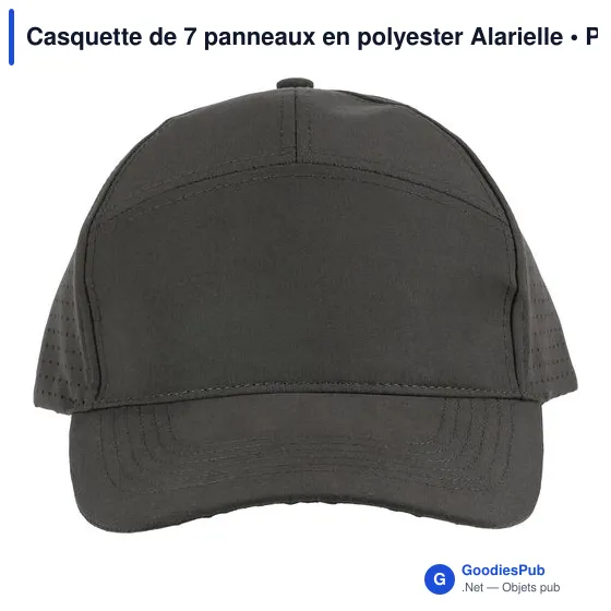 Casquette personnalisable en polyester avec logo - Alarielle - Image 10