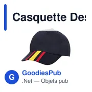 Casquette Desthin - Miniature 1