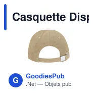 Casquette Dispart - Miniature 5