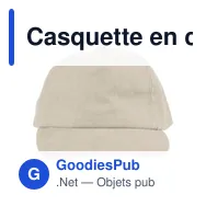 Casquette en coton 240 g/m2 Liora - Miniature 11