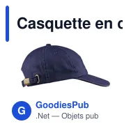 Casquette en coton 240 g/m2 Liora - Miniature 5