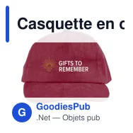 Casquette en coton 240 g/m2 Liora - Miniature 10