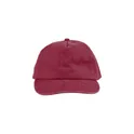 Variante bordeaux - Casquette en coton 240 g/m2 Liora