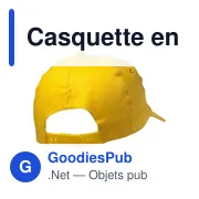 Casquette en coton 5 panneaux Lisa - Miniature 8