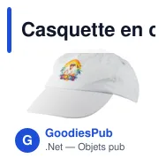 Casquette en coton 5 panneaux Lisa - Miniature 9