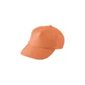 Variante orange - Casquette personnalisable en rPET Suzannah avec logo