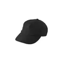 Variante noir - Casquette personnalisable en rPET Suzannah avec logo