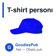 T-shirt personnalisable pour entreprise avec logo - Miniature 6