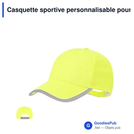 Casquette sportive personnalisable pour enfants avec logo - Sommer