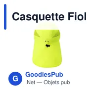 Casquette Fiola - Miniature 3