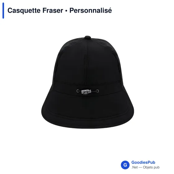 Casquette personnalisable Fraser avec logo - Accessoire B2B - Image 12