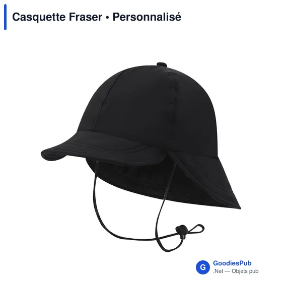 Casquette personnalisable Fraser avec logo - Accessoire B2B - Image 6