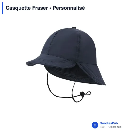 Casquette personnalisable Fraser avec logo - Accessoire B2B - Image 9