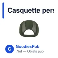 Casquette personnalisable en microfibre avec logo - Casquette Hakos - Miniature 11