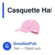 Casquette personnalisable en microfibre avec logo - Casquette Hakos - Miniature 5