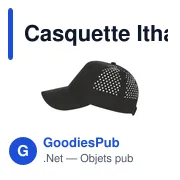 Casquette Ithaca - Miniature 3