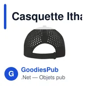 Casquette Ithaca - Miniature 5
