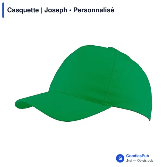 Casquette personnalisable en coton avec logo - Joseph - Image 12