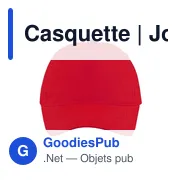 Casquette personnalisable en coton avec logo - Joseph - Miniature 3