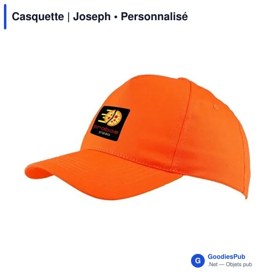 Casquette personnalisable en coton avec logo - Joseph - Image 9