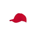 Variante rouge - Casquette personnalisable en coton avec logo - Joseph