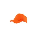 Variante orange - Casquette personnalisable en coton avec logo - Joseph