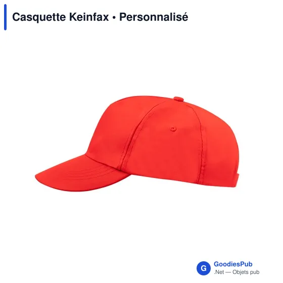 Casquette personnalisable en RPET avec logo - Casquette Keinfax - Image 9